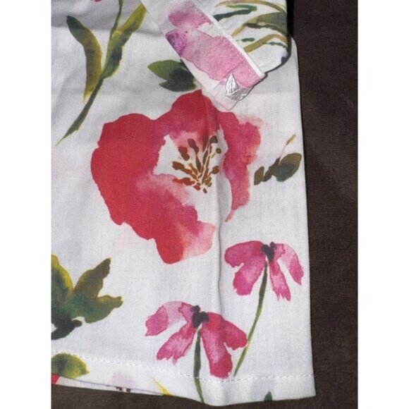 Petite Plume Baby Floral Pajama Set Cotton Multi-Color Long Sleeve Button-down S - Picture 5 of 10